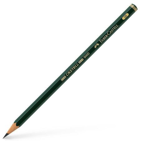 Crayon Graphite Noir 9000 5B, Faber-Castell - Réf.119005