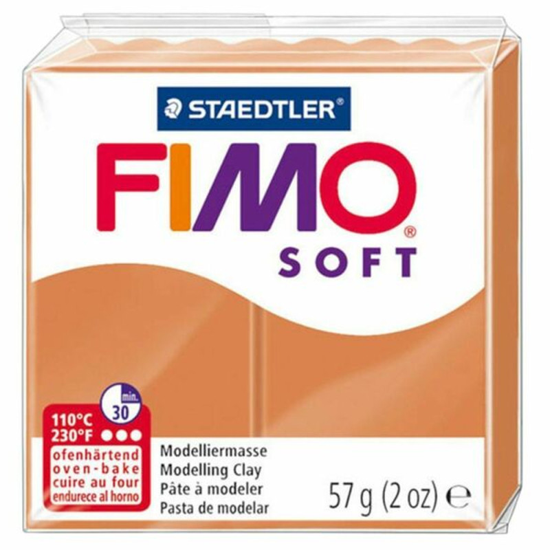 Pâte Cognac Marron 76 FIMO SOFT STAEDTLER