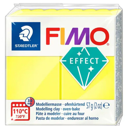 Pâte Cognac Jaune 104 FIMO EFFECT STAEDTLER