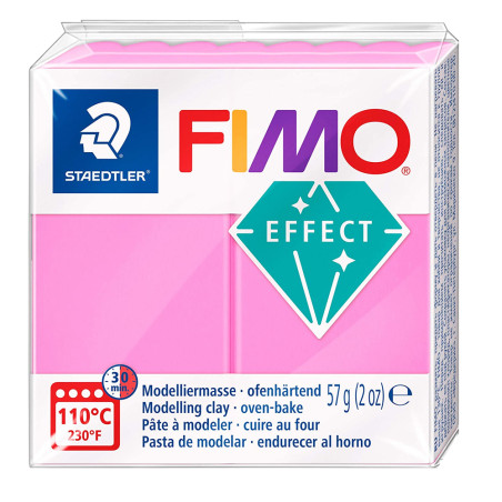 Pâte Cognac Rose Vif 201 FIMO EFFECT STAEDTLER