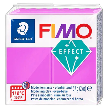 Pâte Cognac Lilas Néon 601 FIMO EFFECT STAEDTLER