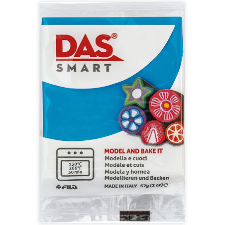 Pâte à modeler DAS SMART Spécial 57 gr Bleu Océan
