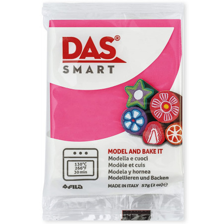 Pâte à modeler DAS SMART Spécial 57 gr Rose Géranium