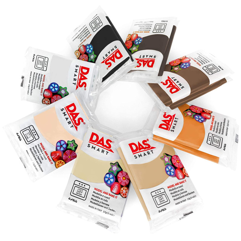 Pâte à modeler DAS SMART Spécial 57 gr Argent
