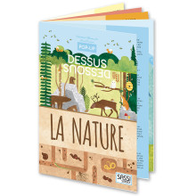Livre Pop-Up Dessus-Dessous La Nature - SASSI