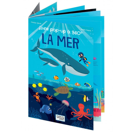 Livre Pop-Up à 360° La Mer - SASSI