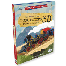 Livre Et Maquette Construis La Locomotive 3D - SASSI