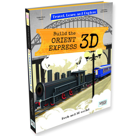 Livre Et Maquette Construis L'orient-Express 3D - SASSI