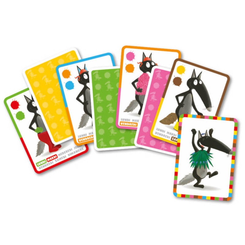 Jeu De Cartes -Le Loup Qui Voulait Changer De Couleur- AUZOU thumbnail