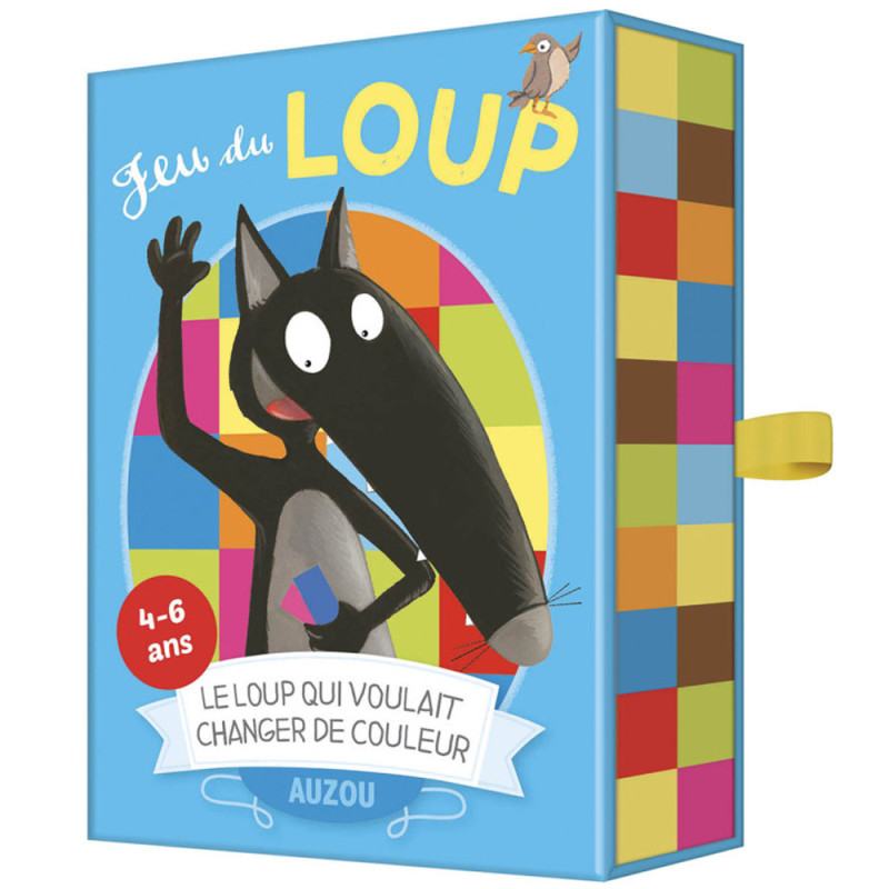 Jeu De Cartes -Le Loup Qui Voulait Changer De Couleur- AUZOU