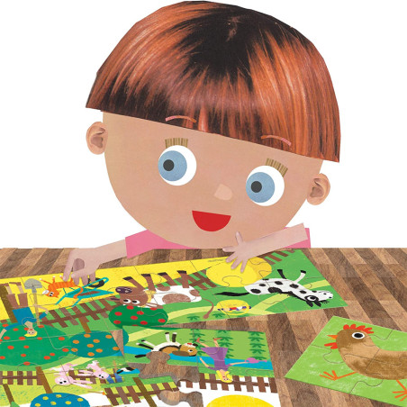 Puzzle 8+1 My Farm - HEADU