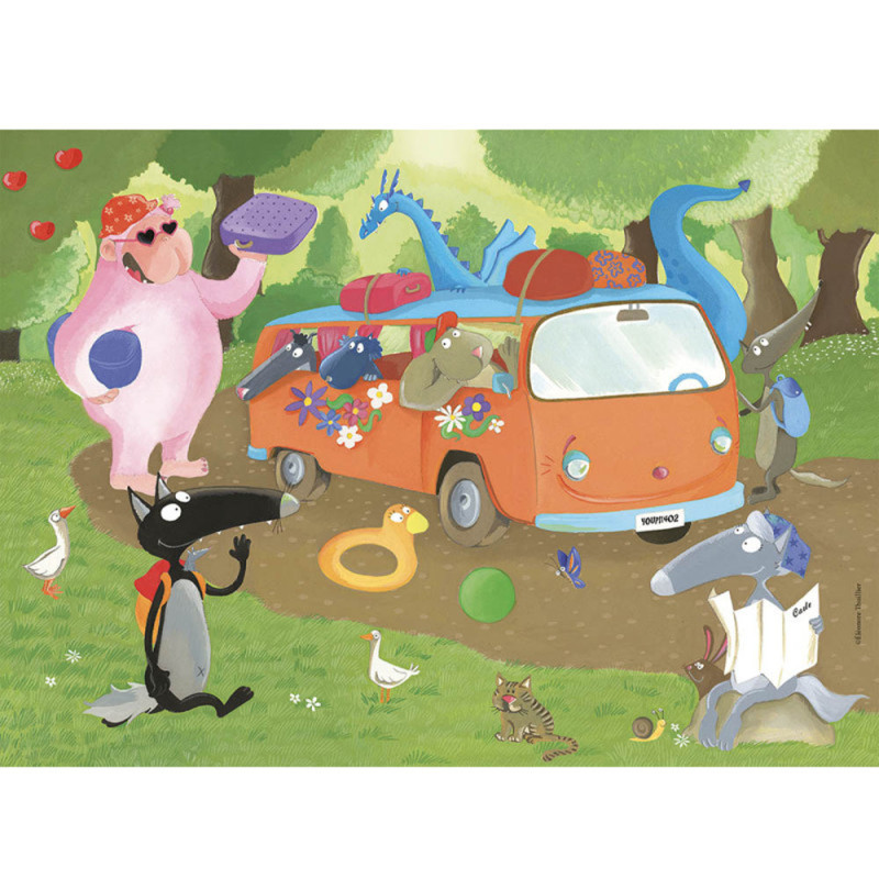 Ma Boîte Puzzle Loup - Auzou