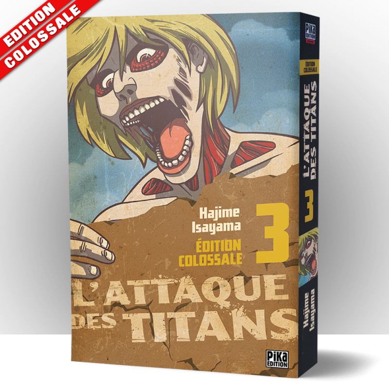 L'Attaque des Titans - Edition Colossale, FR Tome 3