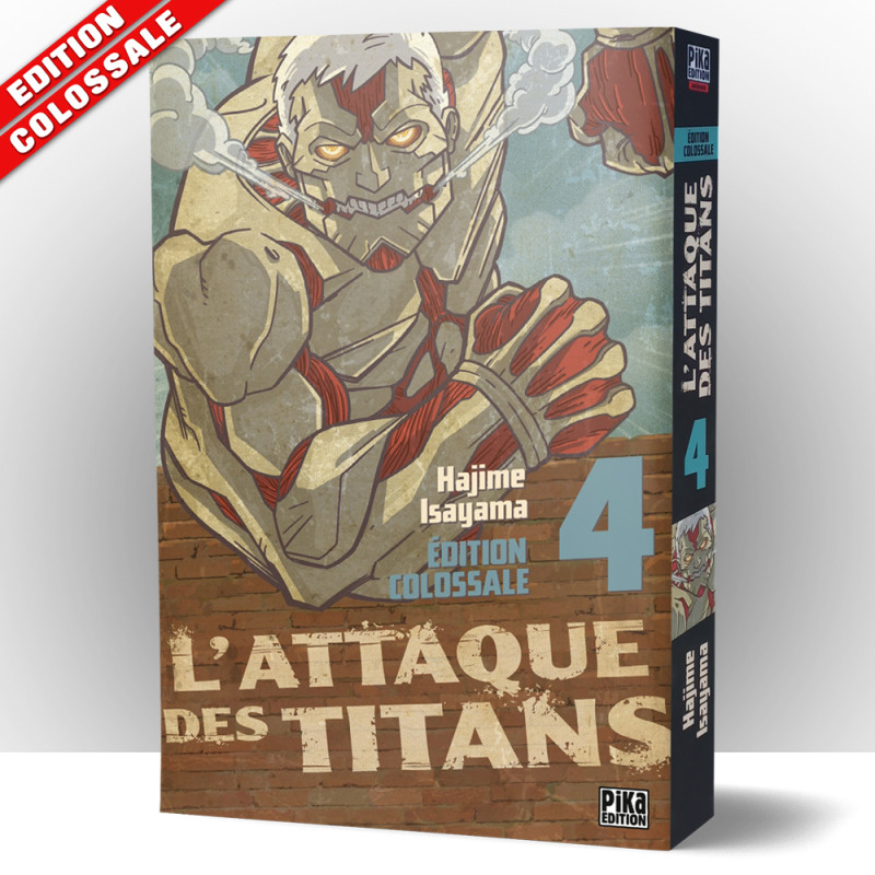 L'Attaque des Titans - Edition Colossale, FR Tome 4