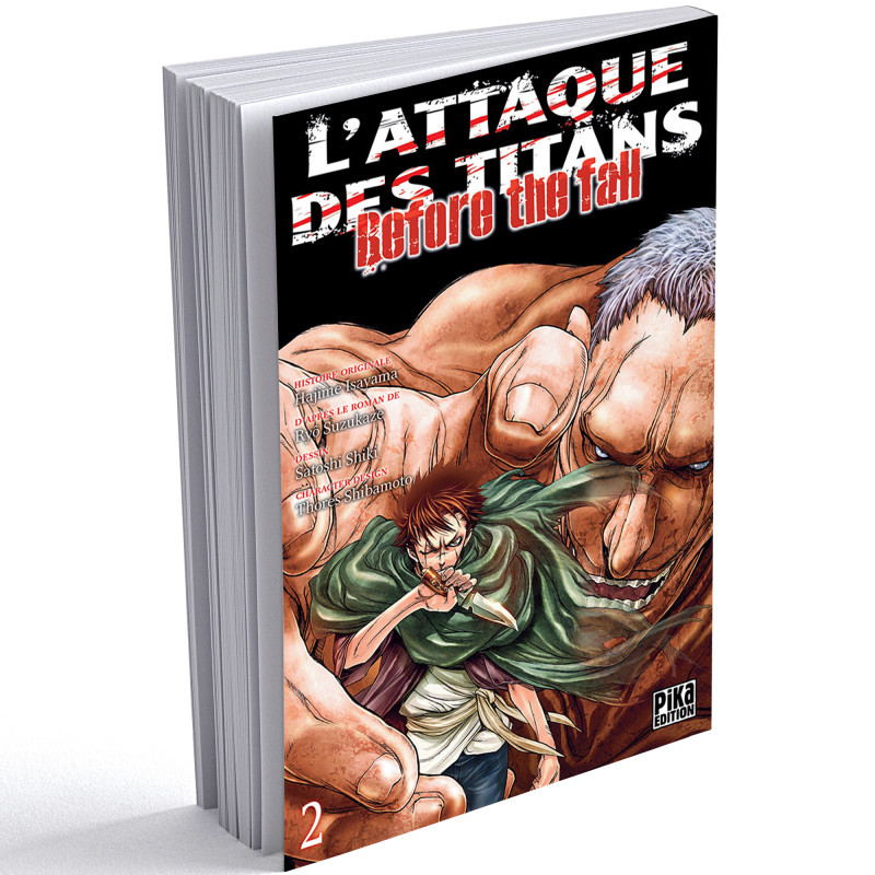 L'Attaque des Titans, Before The Fall Tome 2, FR