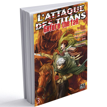 L'Attaque des Titans, Before The Fall Tome 3, FR