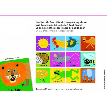 Domino Des Animaux - Nathan