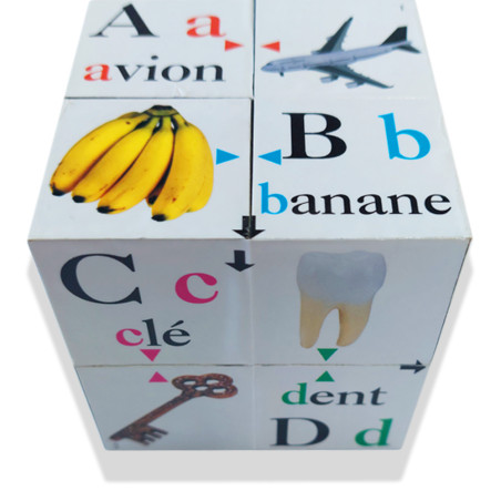 Cube Éducatif Alphabet