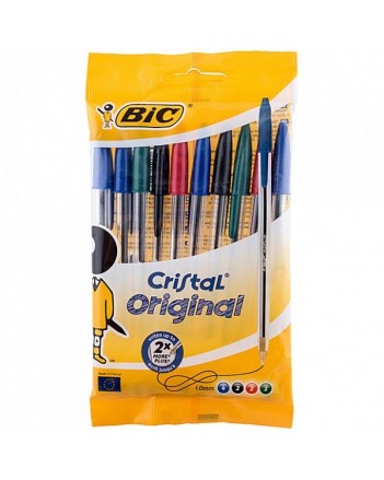 BIC CRISTAL MEDIUM  P10