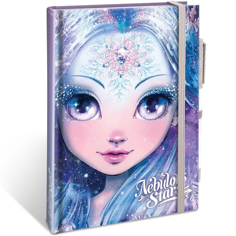 Note book Deluxe Blanc, Iceana - Nebulous Stars