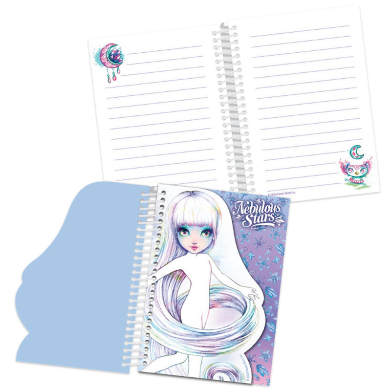 Mini Designer Note Pad - Isadora - Nebulous Stars