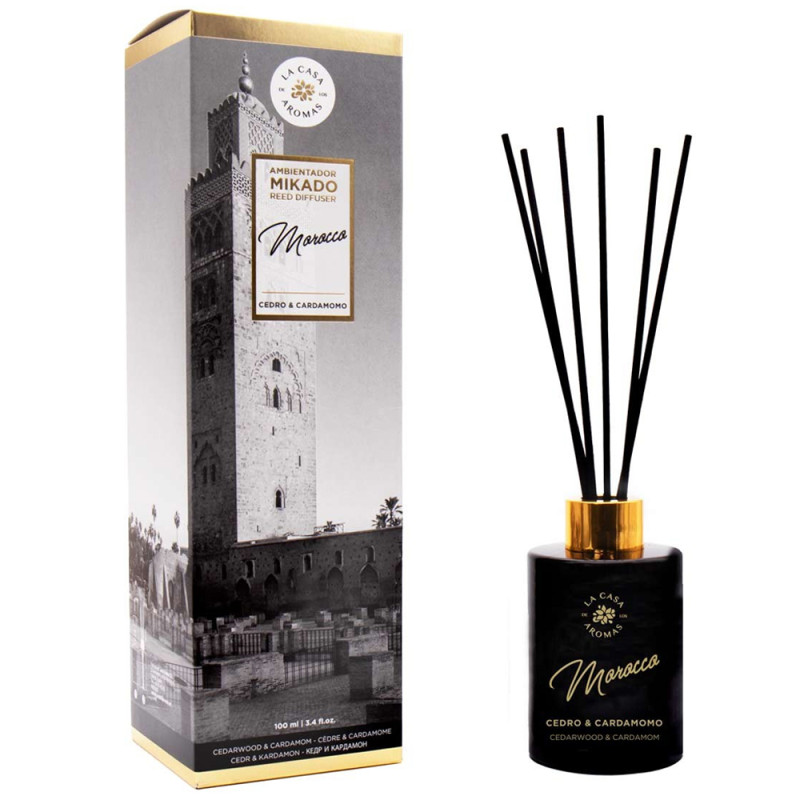 Désodorisant Mikado Voyage Maroc Cedre Bois&Cardamome, 100ml