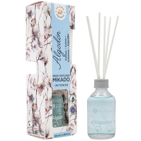 Désodorisant Mikado Intense Coton Floral&Poudré, 100ml