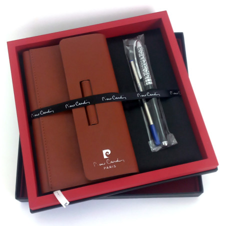 Coffret Pierre Cardin Notebook + Stylo Evolution - Réf. i115PC15