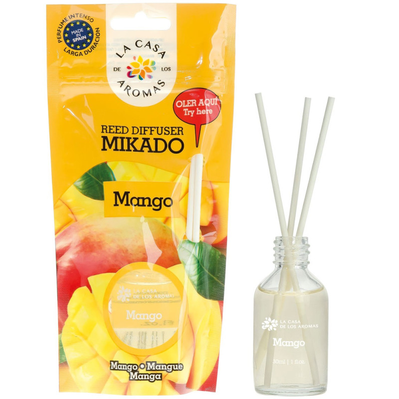 Diffuseur à Roseaux Doypack Mangue, 30ml