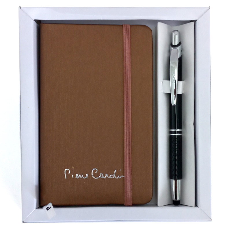 Coffret Pierre Cardin Bloc-Notes + Stylo - Réf.PC14