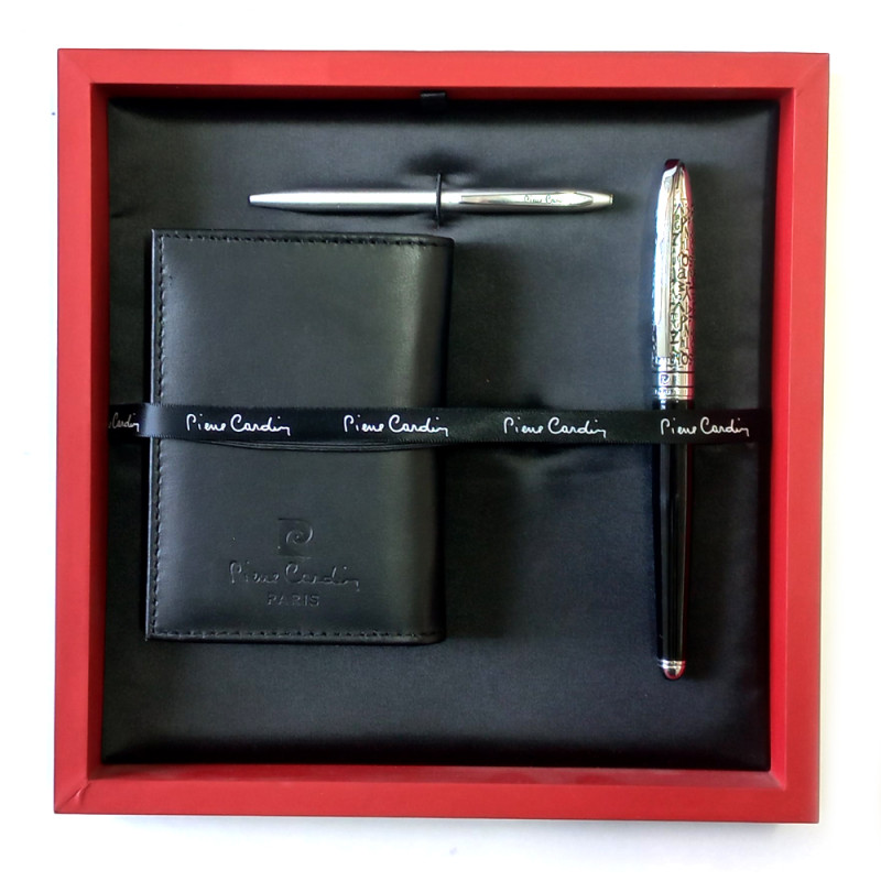 Coffret Pierre Cardin Porte-feuille + Stylo Evolution - Réf.i115PC2105