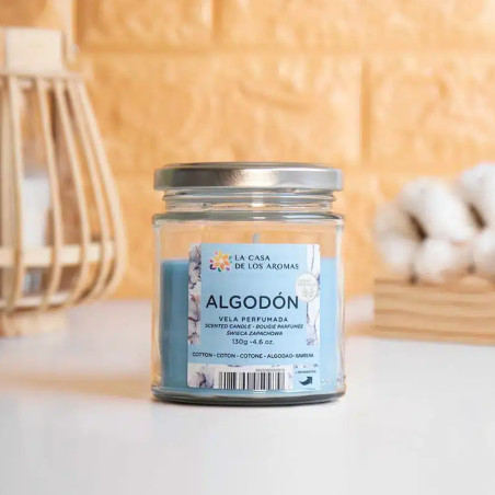 Bougie Parfumée Coton, 130gr