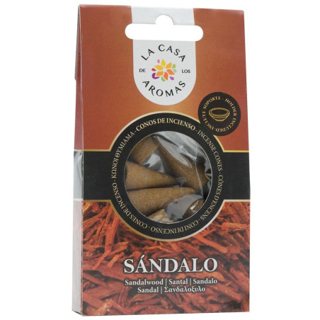 Cônes D'Encens Bois De Santal, 15pcs