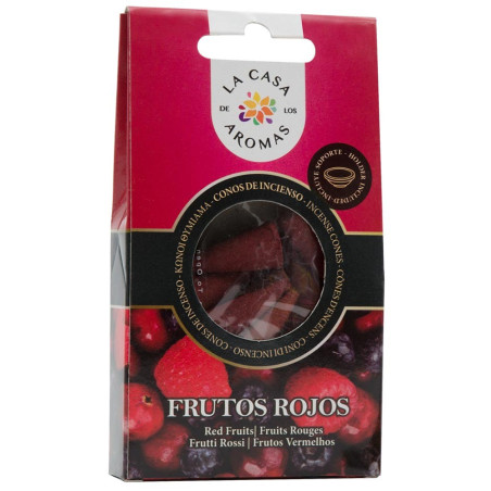 Cônes D'Encens Fruits Rouges, 15pcs