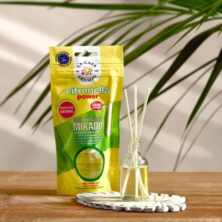 Diffuseur à Roseaux Citronnella Power, 30ml