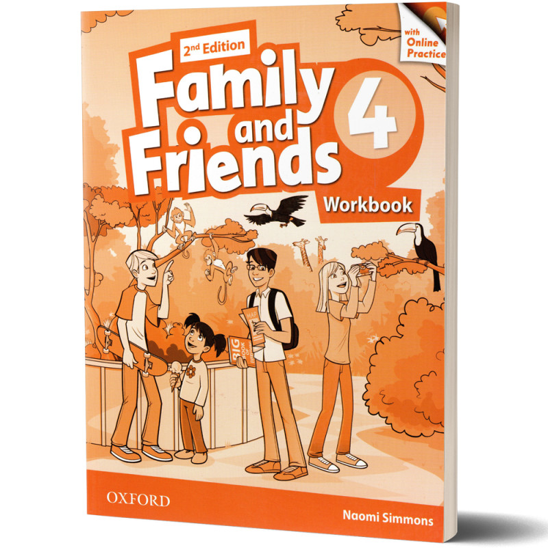 Family and Friends 2nd Edition Work Book Level 4 with Online Practice