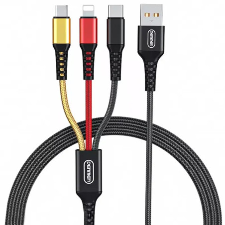Cable Chargeur Denmen 5.4A D02E