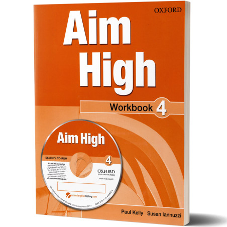 Aim High Level 4 Work Book with Audio CD
