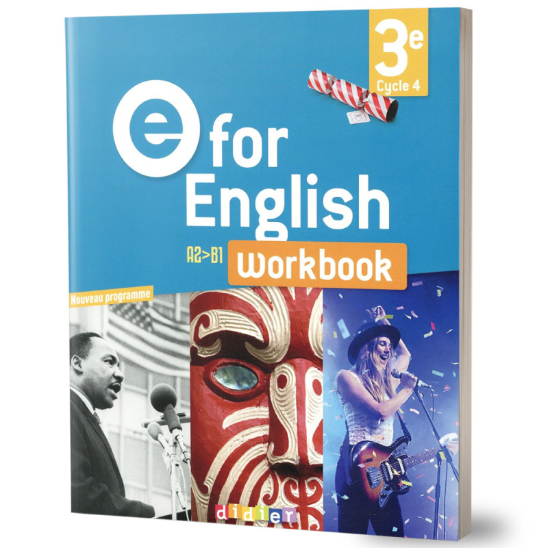 E For English Workbook 3e Cycle 4 - Didier