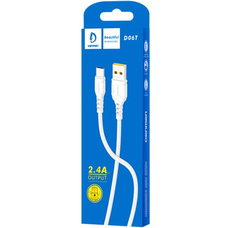 Cable Android Denmen D06T Type-C