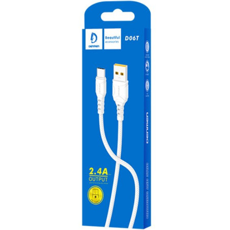 Cable Android Denmen D06T Type-C