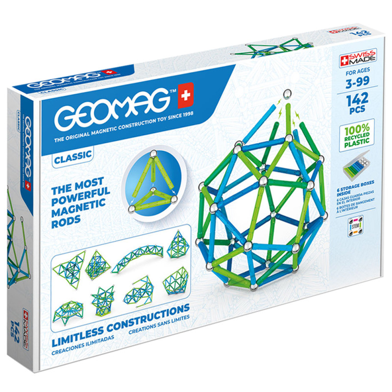 Geomag Color Recycled, 142pcs