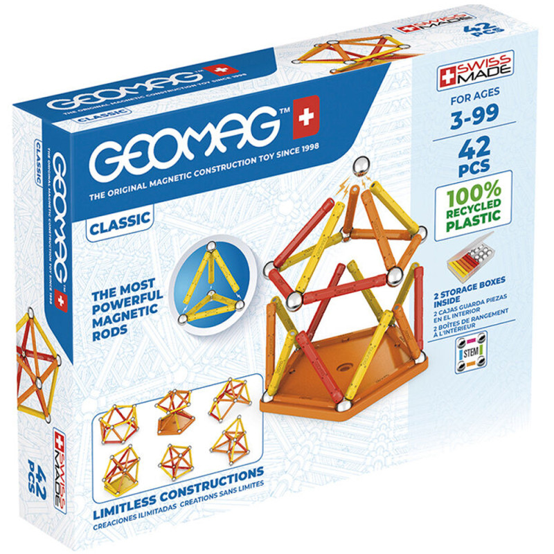 Geomag Classic Magnetic Building, 42pcs