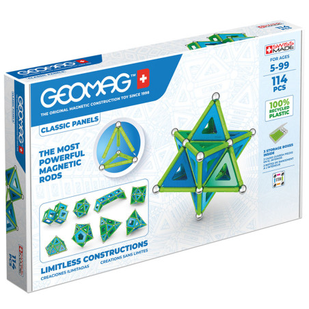 Geomag ClassicPanels Recycled, 114pcs