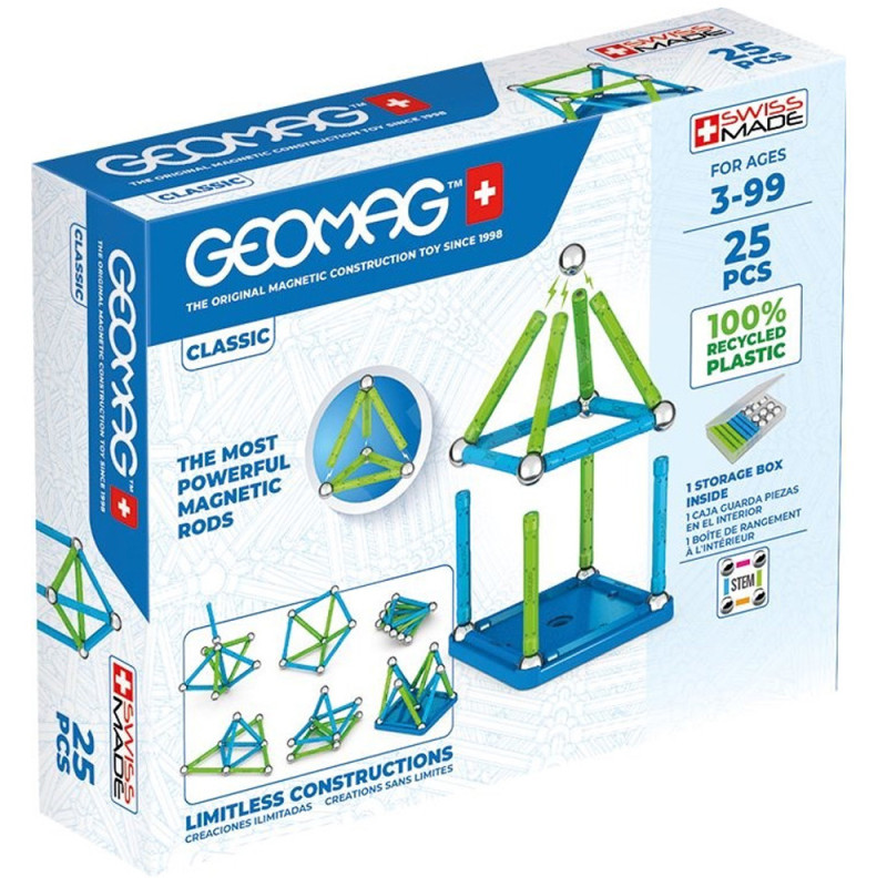 Geomag Classic Recycled, 25pcs