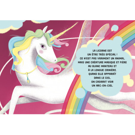 Coffret Livre&Puzzle La Licorne 100pcs - Sassi