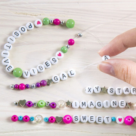 Bracelets Alphabet - Make It Real