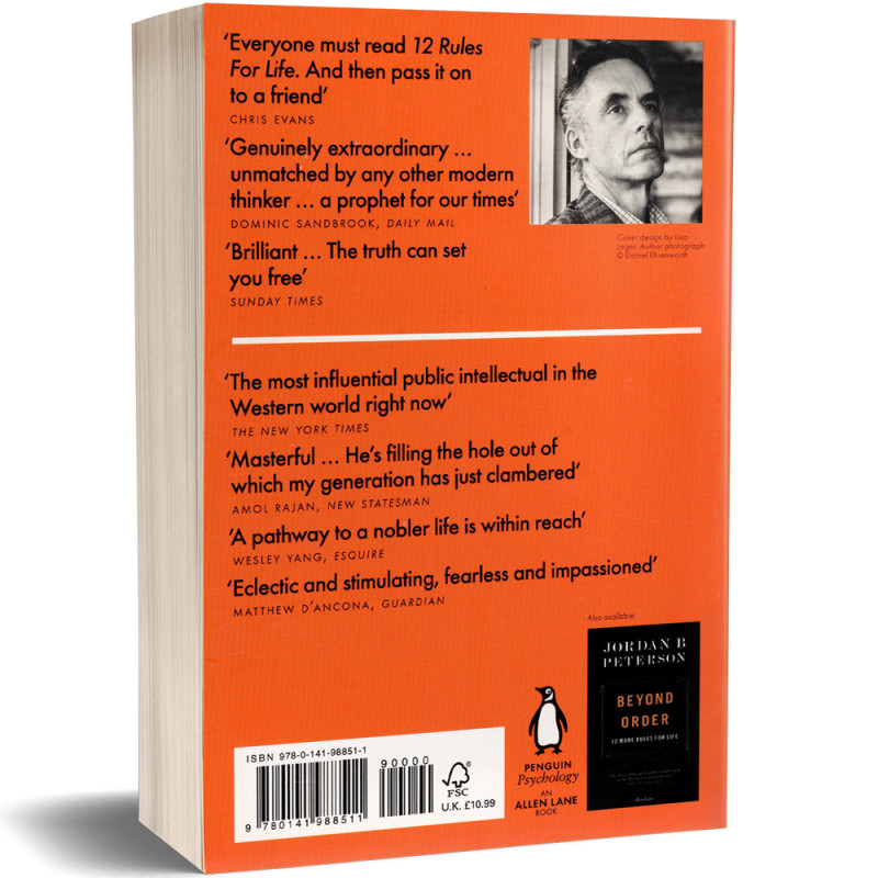 12 Rules For Life, An Antidote To Chaos - Jordan B. Peterson