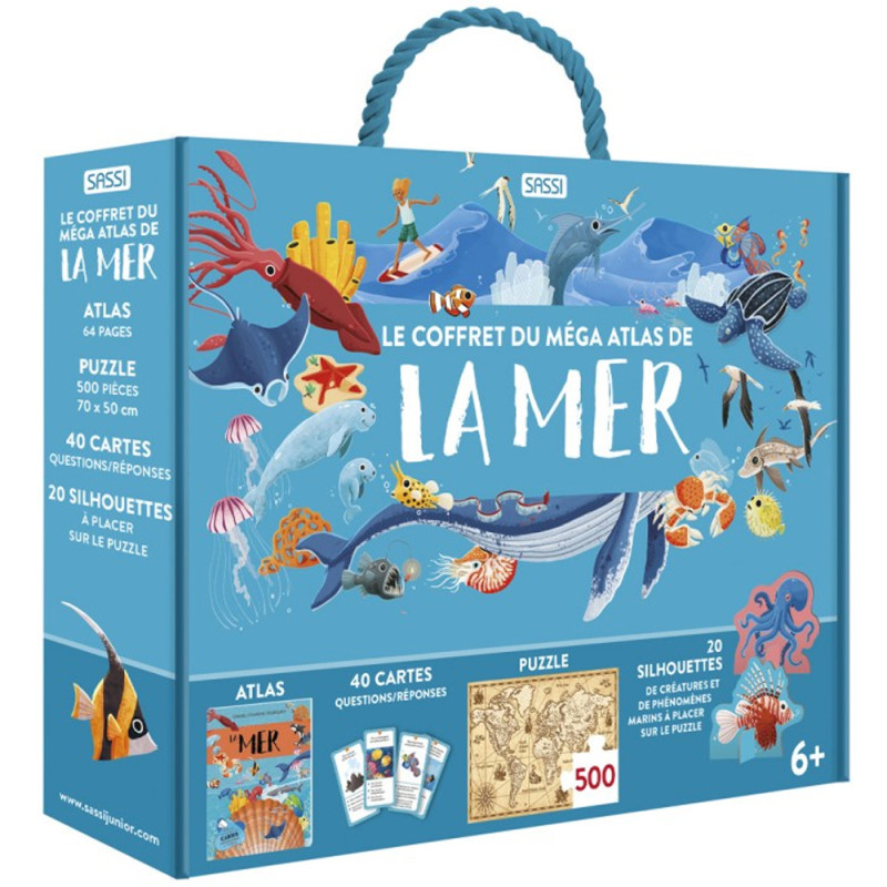 Coffret Méga Atlas De La Mer - Sassi