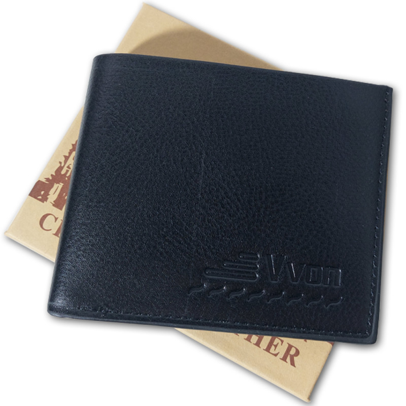 Portefeuille En Cuir Pour Homme, Noir